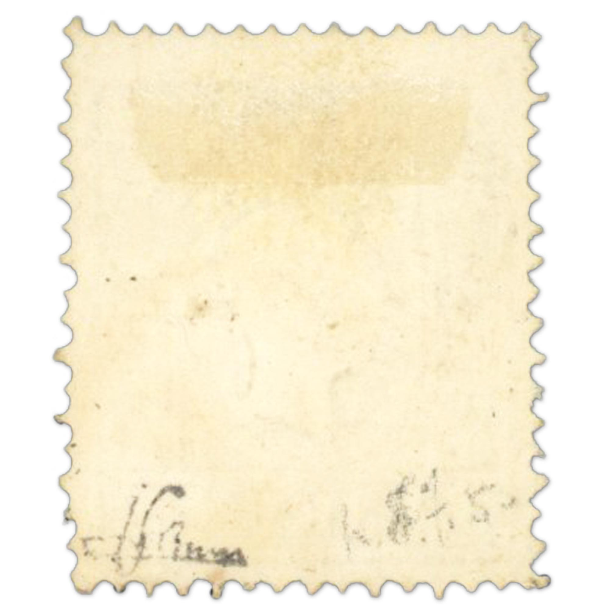 AUTRICHE TIMBRE N° 12 TYPE 2 FRANCOIS JOSEPH 1ER, OBLITÉRÉ SIGNÉ BRUN ANNÉE 1859