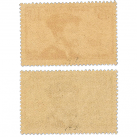 FRANCE N° 296 ET 297, TIMBRES JACQUES CARTIER, NEUFS** SIGNÉS EXPERT CHEZ BRUN