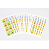 LOT DE 20 CARNETS ASTÉRIX TIMBRES 3 FRANCS POUR AFFRANCHISSEMENT, FACIALE 64€