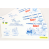 LOT DE 20 CARNETS ASTÉRIX TIMBRES 3 FRANCS POUR AFFRANCHISSEMENT, FACIALE 64€