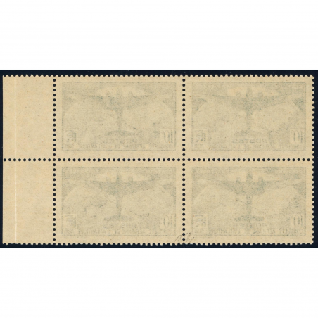 FRANCE BLOC DE 4 TIMBRES N° 321 10fr ATLANTIQUE, NEUFS** SIGNÉ EXPERT CHEZ BRUN