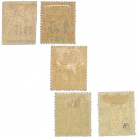 COLONIE FRANCE LOT DE TIMBRES NOUVELLE CALEDONIE CHINE PORT LAGOS TIMBRES NEUFS*