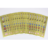 LOT 20 CARNETS LA CHANSON FRANCAISE TIMBRES 2,30 FR POUR AFFRANCHIR, FACIALE 42€