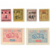 LOT DE TIMBRES DE COLONIES FRANCE OBOCK GUADELOUPE NC MARTINIQUE CHINE COTE 221€