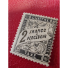 FRANCE TAXE N°23 2f. NOIR, TIMBRE NEUF* SIGNÉ EXPERT CHEZ BRUN, ANNÉE 1882 RARE