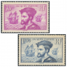 TIMBRES FRANCE N° 296 / 297 JACQUES CARTIER NEUFS** SIGNÉS EXPERT CHEZ BRUN LUXE