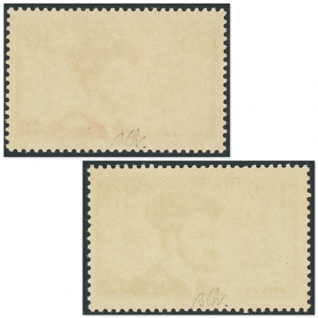 TIMBRES JACQUES CARTIER FRANCE N° 296 / 297 NEUFS** SIGNÉS EXPERT CHEZ BRUN LUXE