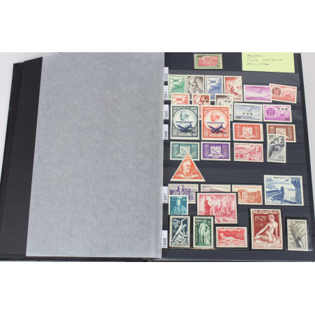 COLLECTION MONACO POSTE AÉRIENNE TIMBRES NEUFS, BLOCS-FEUILLETS COTE + DE 3150€