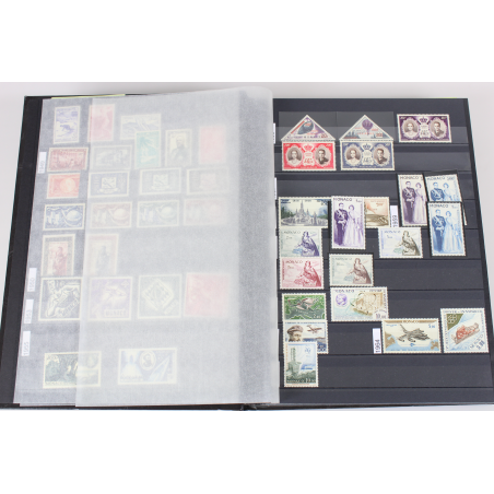 COLLECTION MONACO POSTE AÉRIENNE TIMBRES NEUFS, BLOCS-FEUILLETS COTE + DE 3150€