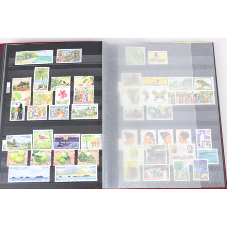 MAYOTTE COLLECTION JUSQU'À 2011, TIMBRES NEUFS** VALEUR FACIALE 130 EUROS