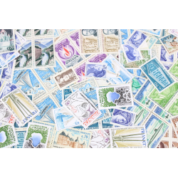 LOT DE 500 TIMBRES FRANCE NEUFS AFFRANCHISSEMENT 0,70 FRANCS, SOUS FACIALE