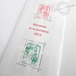 CARNET COMPOSITION VARIABLE 1520A "LA Vè REPUBLIQUE AU FIL DU TIMBRE"