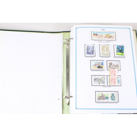 FRANCE COLLECTION DE TIMBRES DE 2013 À 2015 NEUFS, ALBUM YT FACIALE 1180 EUROS