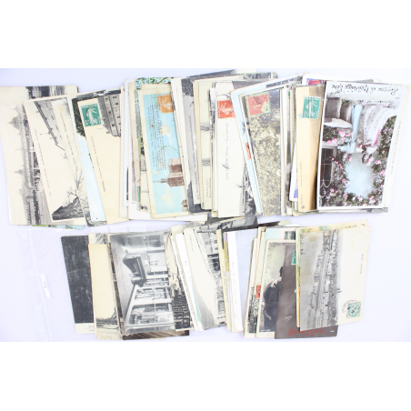 LOT DE 675 CARTES POSTALES ANCIENNES DE FRANCE, CPA