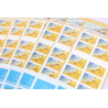 LOT 20 CARNETS AUTOADHÉSIFS VACANCES TIMBRES 0.46 € POUR AFFRANCHIR, FACIALE 92€