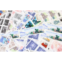 LOT DE 100 TIMBRES FRANCE NEUFS AFFRANCHISSEMENT 0.63 EUROS, SOUS FACIALE