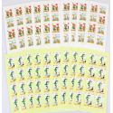 LOT 20 CARNETS BC3370a/BC3467a BOULE BILL/LAGAFFE TIMBRES 0.46 €, FACIALE 73.6€