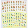 LOT 20 CARNETS BC3370a/BC3467a BOULE BILL/LAGAFFE TIMBRES 0.46 €, FACIALE 73.6€