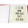 FRANCE COLLECTION DE TIMBRES DE 1975 A 1986 NEUFS ALBUM SAFE VALEUR FACIALE 210€