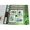 LOT DE 20 BLOCS KARATÉ/RUGBY TIMBRES 0.89 EUROS POUR AFFRANCHIR, FACIALE 62.30€