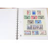 COLLECTION MONACO 1980 A 1986 TIMBRES NEUFS ALBUM SAFE VALEUR FACIALE 187 EUROS