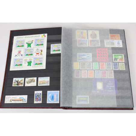 FRANCE COLLECTION DE TIMBRES DE 2006 À 2008 NEUFS, EN ALBUM FACIALE 497 EUROS