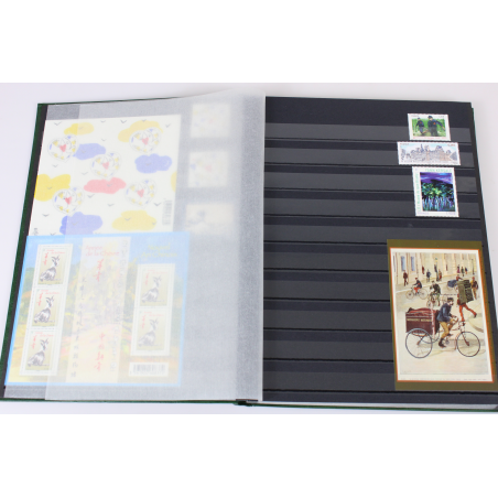 FRANCE COLLECTION DE TIMBRES DE 2015 NEUFS, EN ALBUM CLIMAX VALEUR FACIALE 58 EUROS