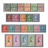 ANDORRE N° 1 À 23 SÉRIE DE TIMBRES NEUFS SIGNÉS CHANDANSON EXPERT CHEZ BRUN