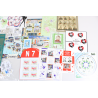 LOT DE TIMBRES ET BLOCS NEUFS** EN EUROS POUR VOS COURRIERS / COLLECTION VF 263€