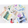 LOT DE 50 AFFRANCHISSEMENTS POUR LETTRES 100G FRANCE AVEC 4 TIMBRES EN FRANCS