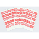 LOT 10 CARNETS COMPO VARIABLE N° 1514 TIMBRES VP ET 0.54€, VALEUR FACIALE 98.50€