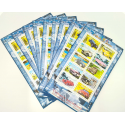 LOT DE 30 BLOCS N°30 VOITURES ANCIENNES TIMBRES NEUFS**, VALEUR FACIALE 67.5€