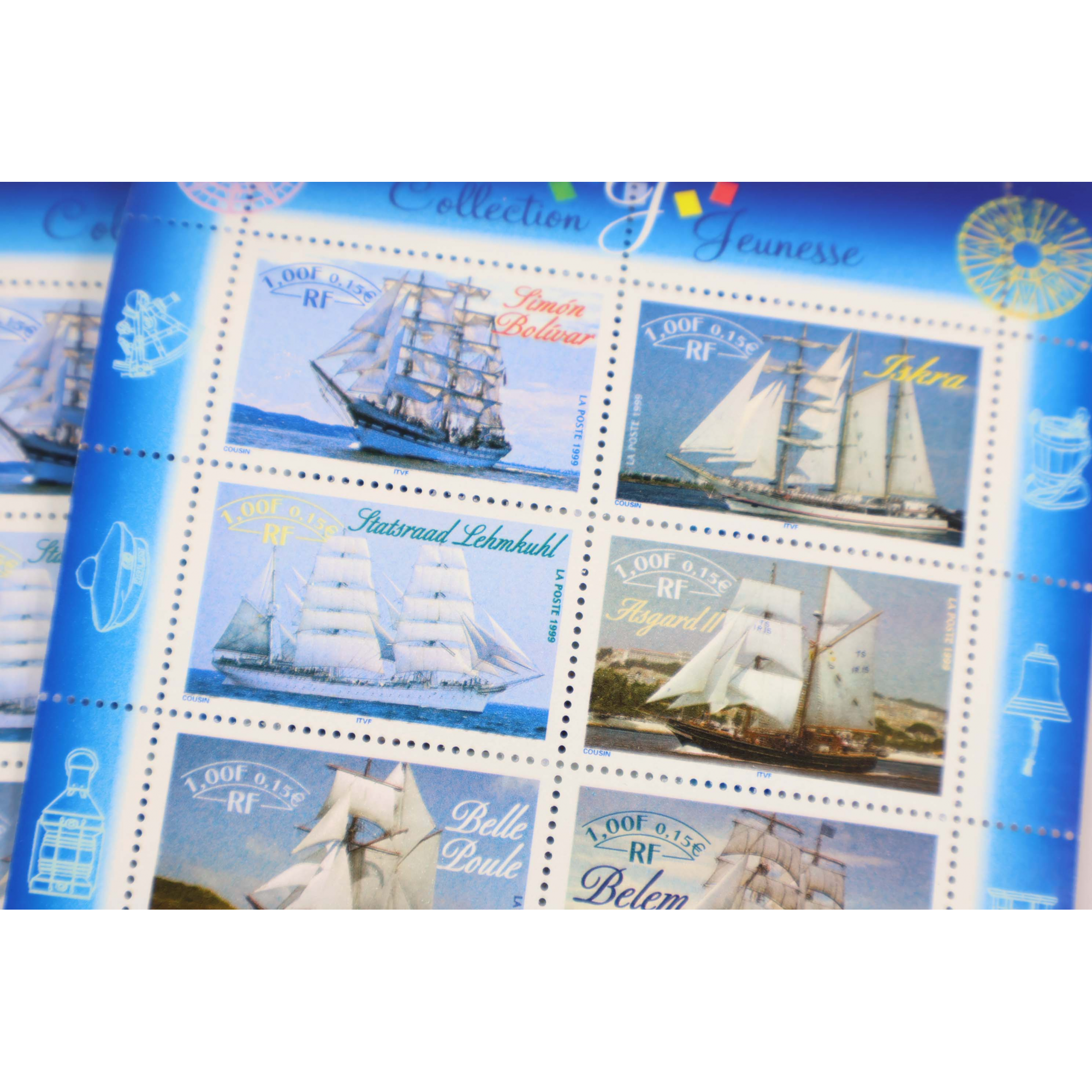 LOT 50 BLOCS N° 25 ARMADA DU SIÈCLE, TIMBRES NEUFS** 0.15€ X 10 - FACIALE 75€