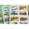 LOT 40 BLOCS N° 38 LÉGENDES DU RAIL, TIMBRES NEUFS** 0.23€ X 10 - FACIALE 92€