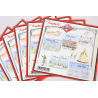 LOT 25 BLOCS N° F4730 MADRID, TIMBRES NEUFS** 0.63€ X 4 - VALEUR FACIALE 63€