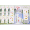 LOT 20 BLOCS N° F4712 ANNÉE DU SERPENT, TIMBRES NEUFS** 0.63€ X 5 - FACIALE 63€