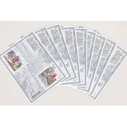 LOT 25 BLOCS N° F4704 HISTOIRE FRANCE, TIMBRES NEUFS** 1.35€ X 2 - FACIALE 67.5€