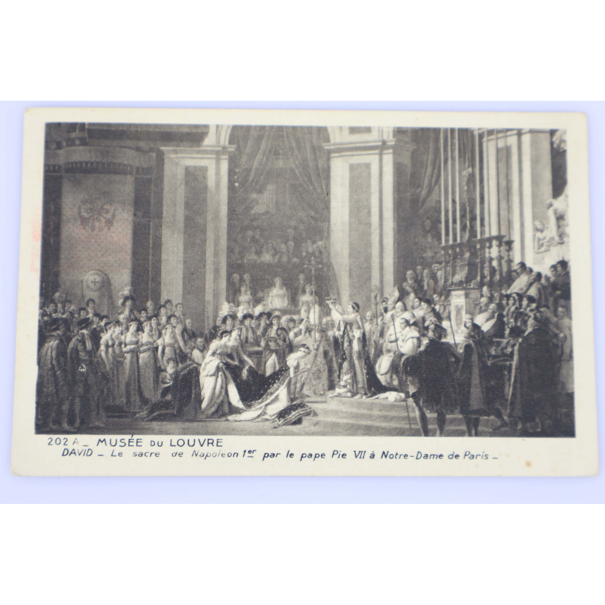 N° 354-355 VICTOIRE DE SAMOTHRACE SUR CARTES POSTALES MUSÉE DU LOUVRE, NEUFS