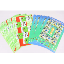 LOT 20 BLOCS N° 26/49 COUPE DU MONDE, TIMBRES NEUFS** 0.46€ X 10, FACIALE 92€
