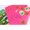 LOT 20 BLOCS N° 27/43 ST VALENTIN COEURS, TIMBRES NEUFS** 0.46€ X 5, FACIALE 46€