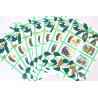 LOT 10 BLOCS N° 99 SALON DU TIMBRE 2006, TIMBRES NEUFS** 1.98€ X 4 FACIALE 79.2€