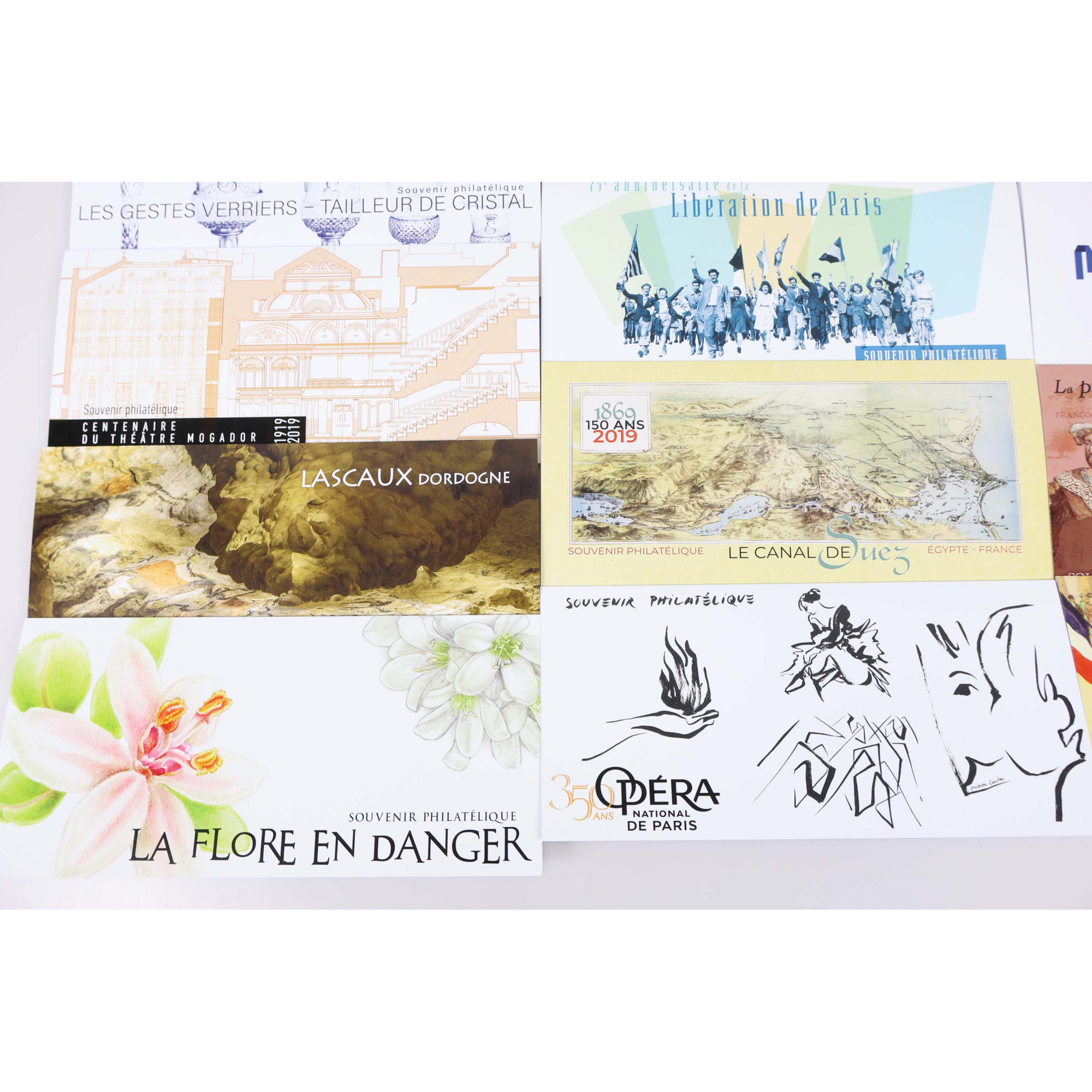 FRANCE COLLECTION BLOCS SOUVENIRS 2019 ANNÉE COMPLÈTE N° 151 A 163 NEUFS**