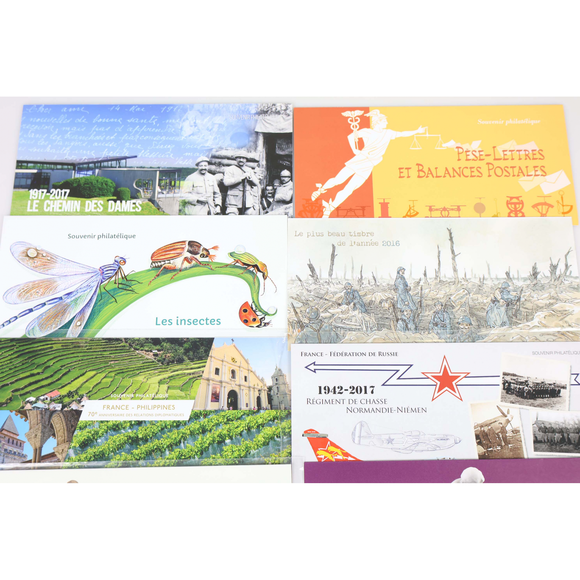 FRANCE COLLECTION BLOCS SOUVENIRS ANNÉE 2017 N° 132 A 141 SANS LE N°133, NEUFS**