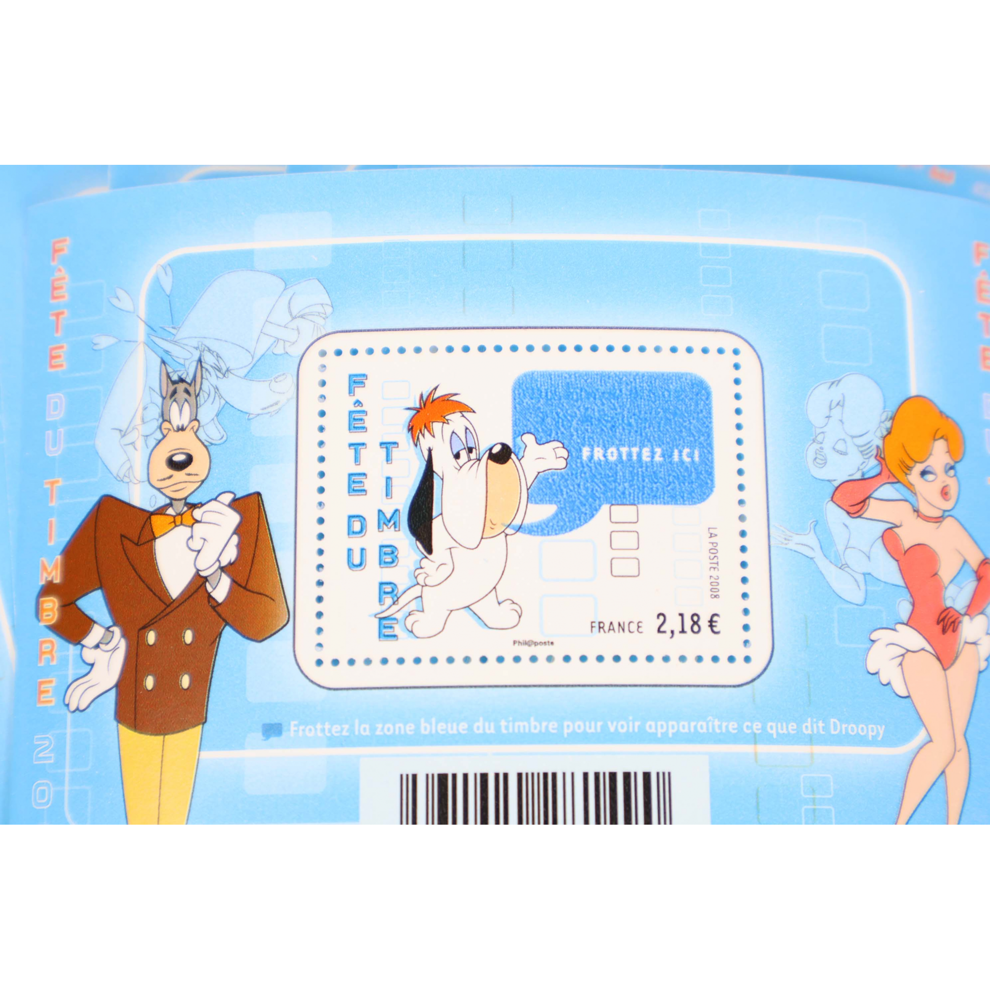 LOT 50 BLOCS N° 116 FETE DU TIMBRE TEX AVERY TIMBRES NEUFS** 2.18€ FACIALE 109€