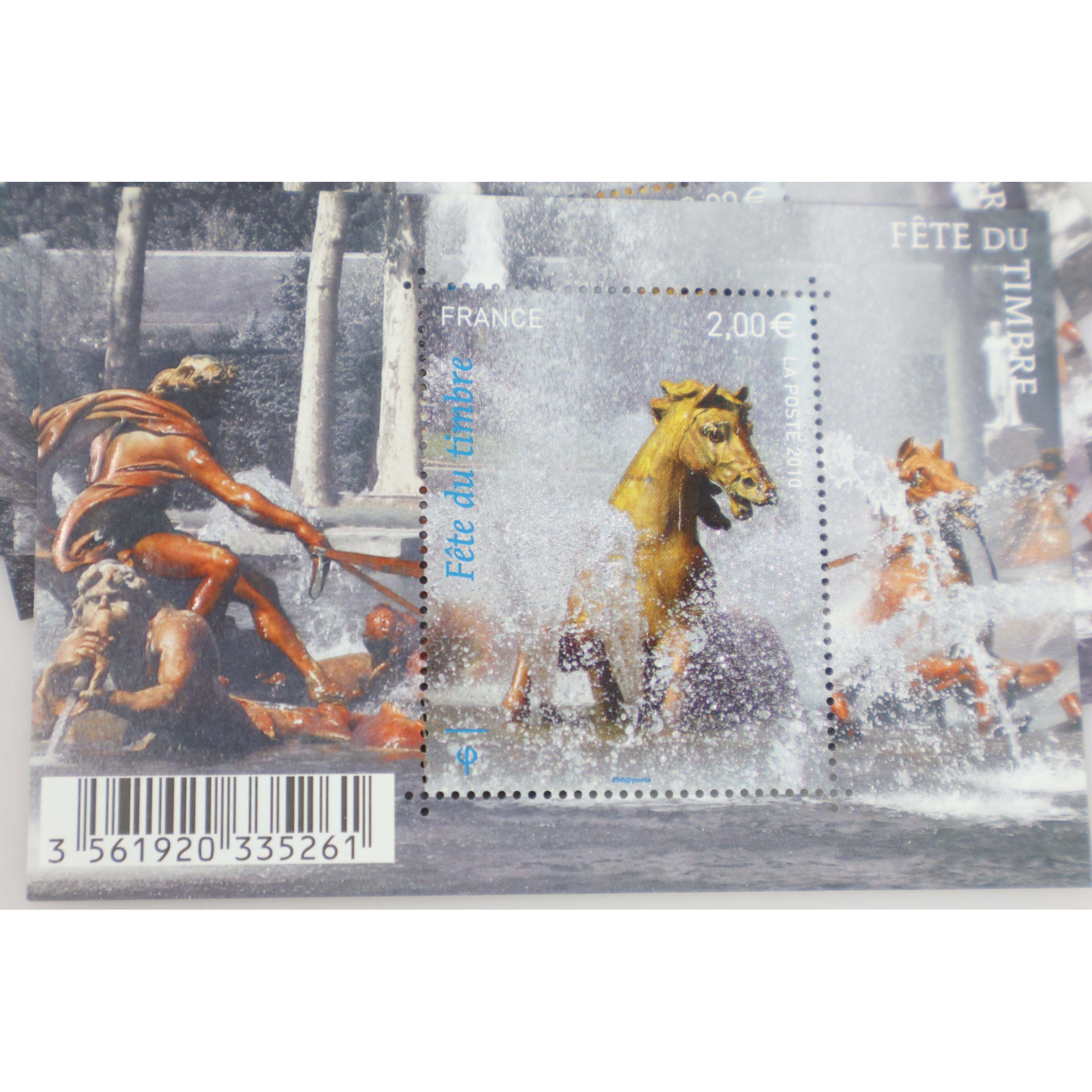 LOT 40 BLOCS N° F4440 FETE DU TIMBRE 2010 TIMBRES NEUFS** 2€ FACIALE 80€