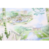 LOT 15 BLOCS N° F4751 JARDINS FRANCE, TIMBRES NEUFS** 2.55€ x 2 - FACIALE 76.50€