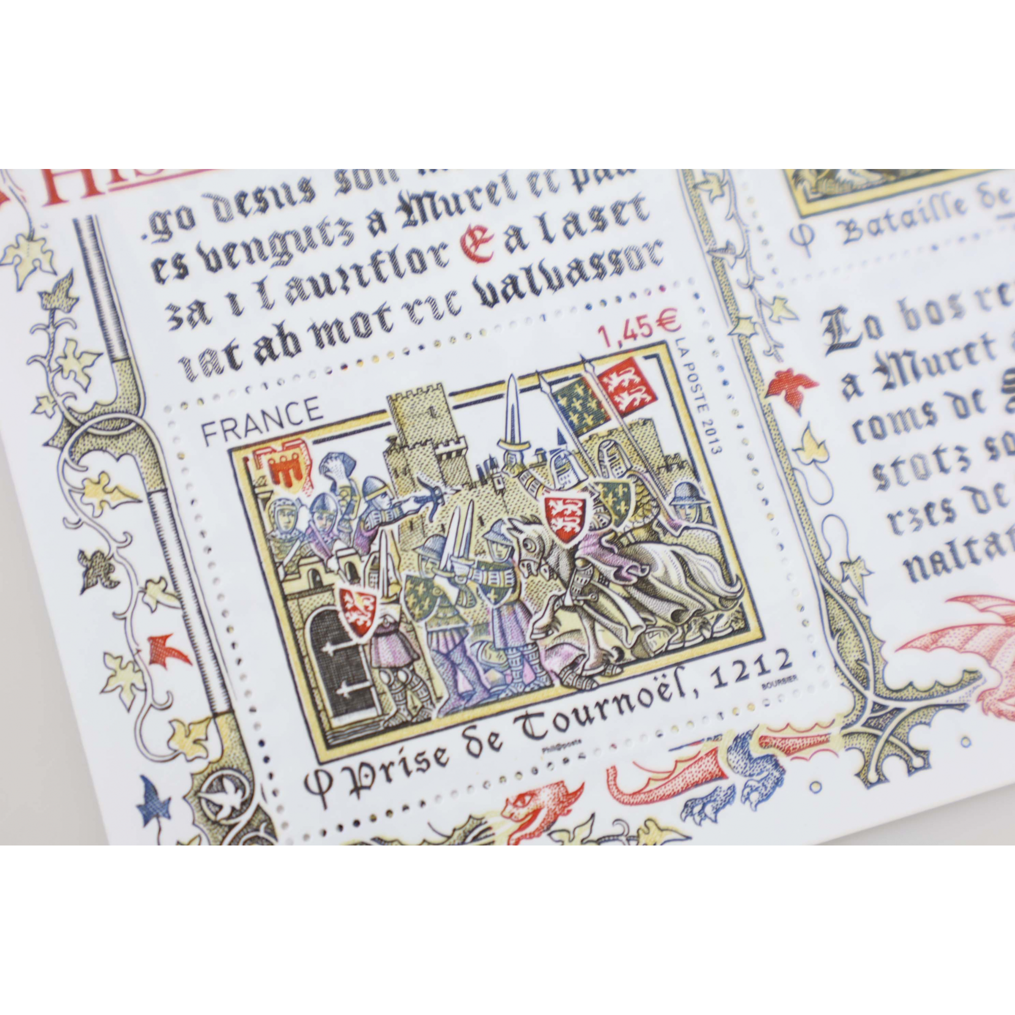 LOT 20 BLOCS N° F4828 HISTOIRE FRANCE, TIMBRES NEUFS** 1.45€ X 2 - FACIALE 58€