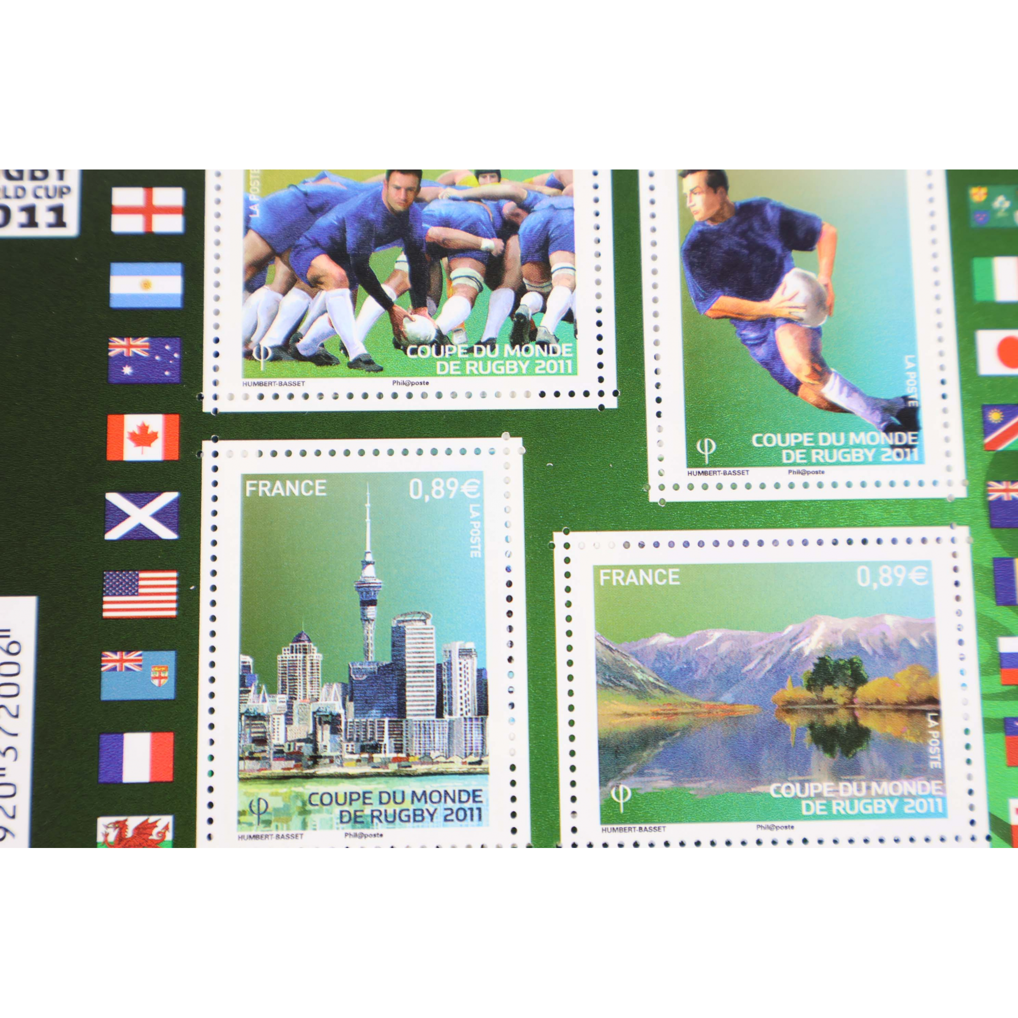 LOT 20 BLOCS N° F4576/F4680 RUGBY KARATÉ, TIMBRES NEUFS** 0.89€ - FACIALE 62.30€
