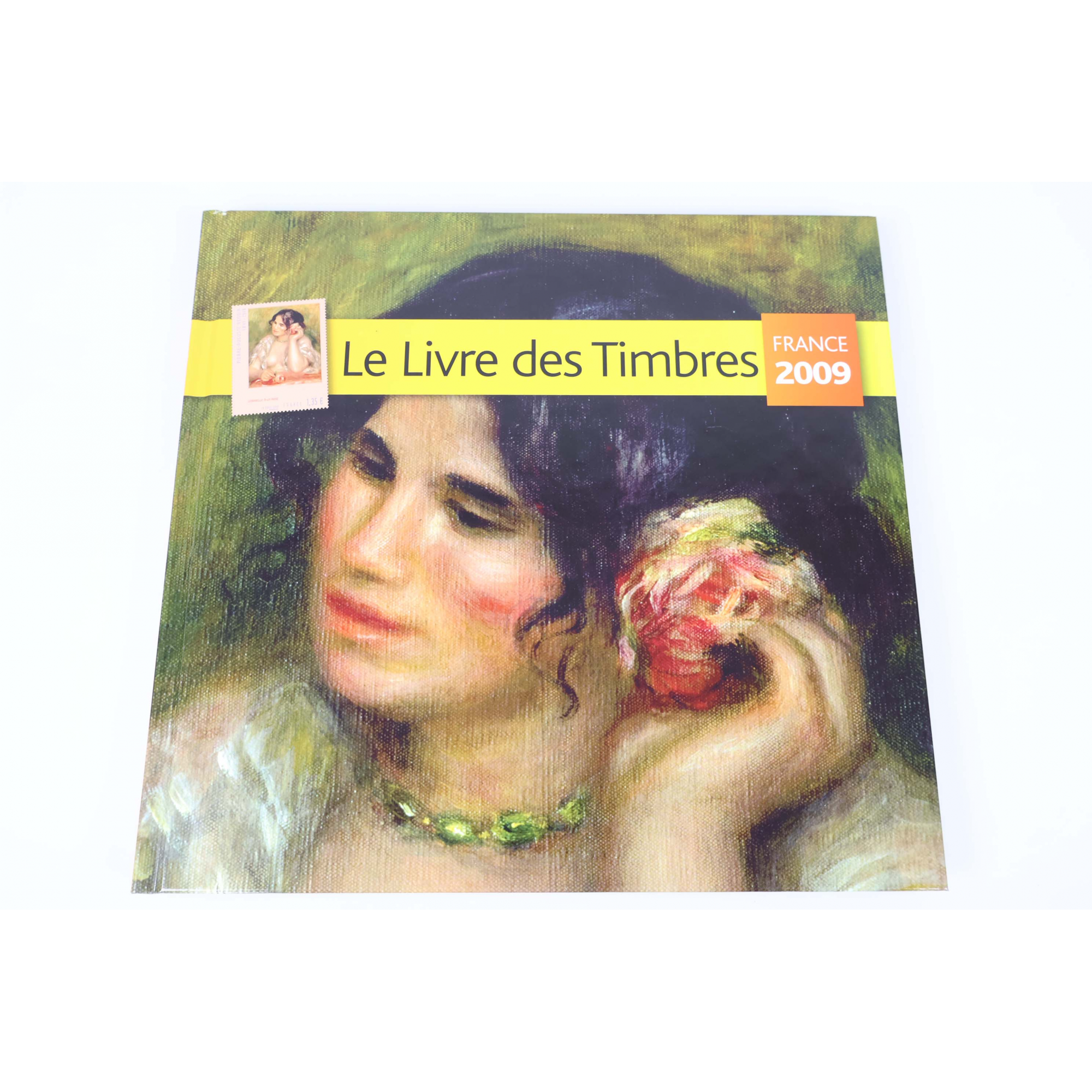 LE LIVRE DES TIMBRES FRANCE ANNÉE 2009 AVEC BOITIER - COMPLET - TIMBRES NEUFS**