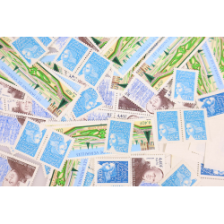LOT DE 100 TIMBRES FRANCE NEUFS AFFRANCHISSEMENT 0.67 EUROS, SOUS FACIALE